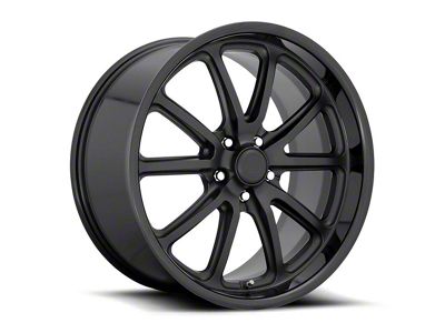 US Mag Rambler Gloss Black Matte Black Wheel; 20x8.5; 15mm Offset (06-10 RWD Charger)