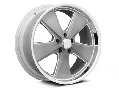 US Mag Roadster Matte Gunmetal Machined Wheel; 20x9; 18mm Offset (06-10 RWD Charger)