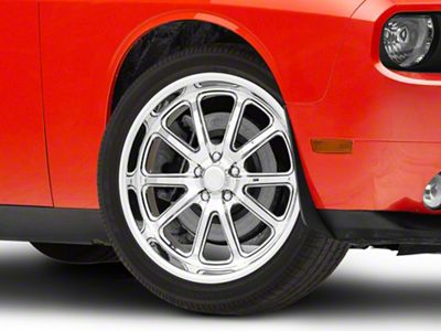 US Mag Rambler Chrome Wheel; 20x8.5 (08-23 RWD Challenger, Excluding Widebody)