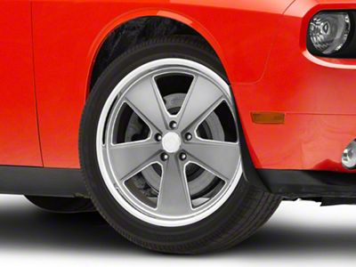 US Mag Roadster Matte Gunmetal Machined Wheel; 20x9; 18mm Offset (08-23 RWD Challenger, Excluding Widebody)