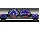 US Speedo Daytona Edition Gauge Face; 300 KMH; Purple (08-09 Challenger SRT8)