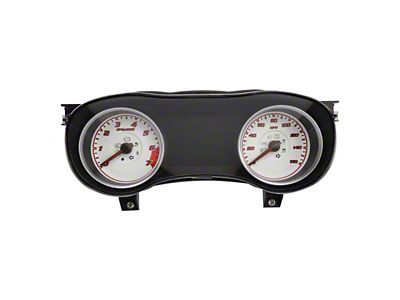 US Speedo Daytona Edition Gauge Face; 160 MPH; White (15-23 Charger, Excluding SRT Hellcat)