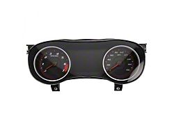US Speedo Daytona Edition Gauge Face; 180 MPH; Black (15-23 Charger, Excluding SRT Hellcat)