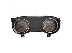 US Speedo Daytona Edition Gauge Face; 180 MPH; Charcoal (15-23 Charger, Excluding SRT Hellcat)
