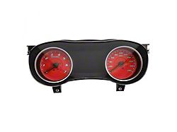 US Speedo Daytona Edition Gauge Face; 200 MPH; Red (15-23 Charger, Excluding SRT Hellcat)