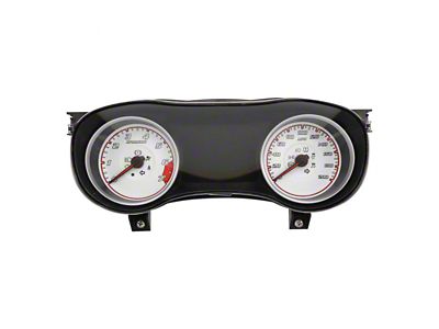 US Speedo Daytona Edition Gauge Face; 200 MPH; White (15-23 Charger, Excluding SRT Hellcat)
