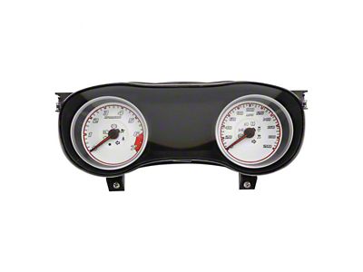 US Speedo Daytona Edition Gauge Face; 200 MPH; White (15-23 Charger, Excluding SRT Hellcat)