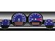 US Speedo Daytona Edition Gauge Face; 300 KMH; Purple (06-09 Charger SRT8)