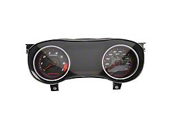 US Speedo Daytona Edition Gauge Face; MPH; Black (15-23 Charger Scat Pack)