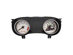 US Speedo Daytona Edition Gauge Face; MPH; White (15-23 Charger Scat Pack)