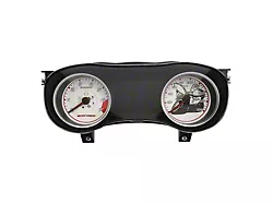 US Speedo Daytona Edition Gauge Face; MPH; White (15-23 Charger Scat Pack)