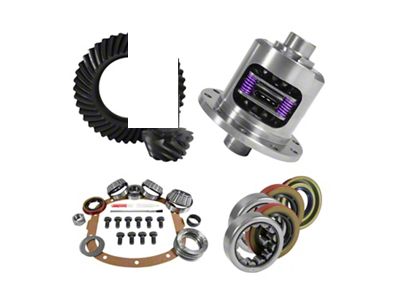 USA Standard Gear Posi Rear Axle Ring and Pinion Gear Kit with Install Kit; 3.23 Gear Ratio (93-02 Camaro)