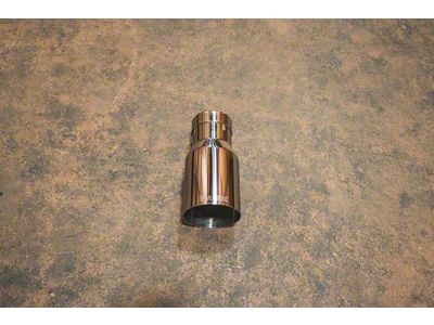 Valvetronic Designs Exhaust Tips; 3.50-Inch; Single Wall Chrome (Fits 3-Inch Tailpipe)