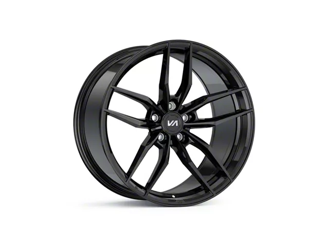 Variant Wheels Krypton Piano Black 2-Wheel Kit; 20x9 (05-09 Mustang)