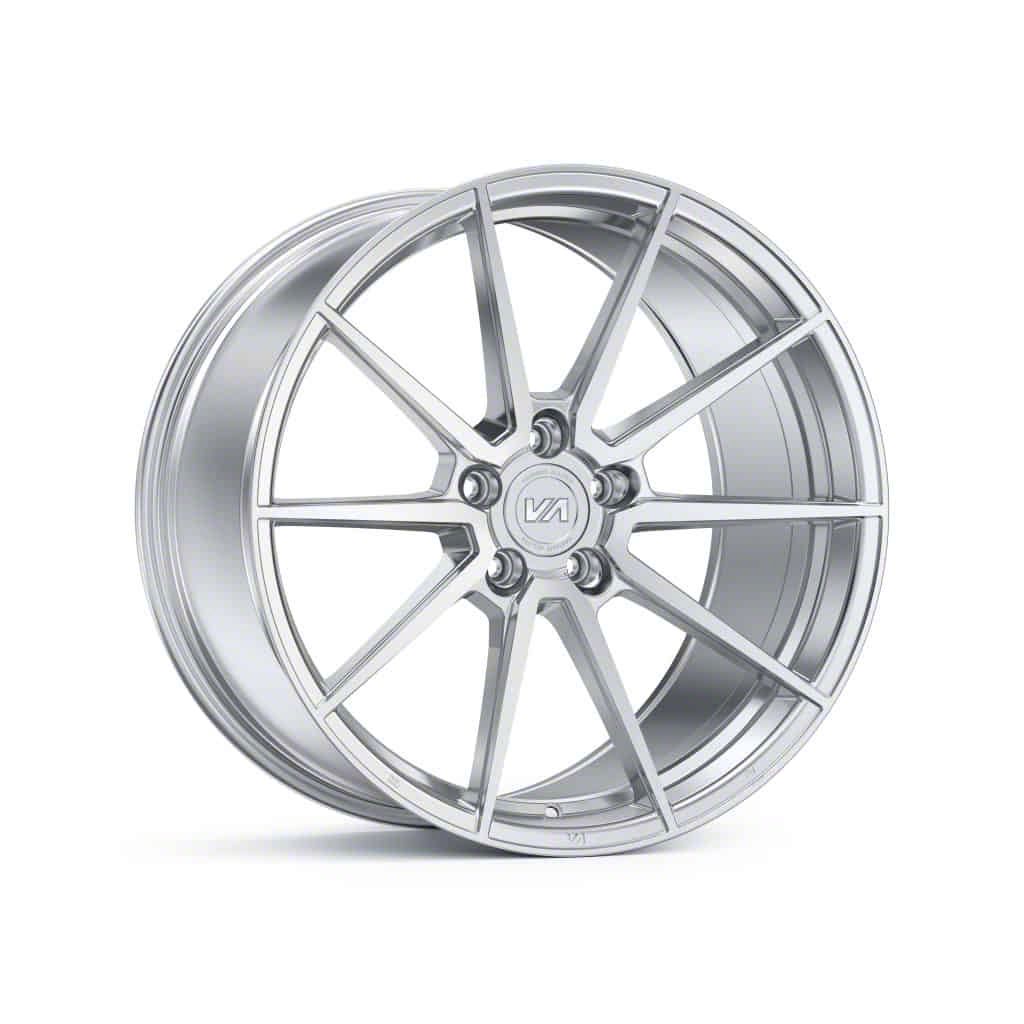 Variant Wheels Camaro Argon Silver Machined Face 2-Wheel Kit; 20x10 ...