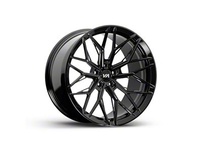 Variant Wheels Maxim Gloss Black Wheel; 19x10 (16-24 Camaro)