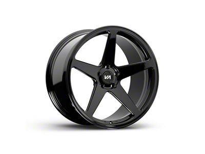 Variant Wheels Sena Gloss Black Wheel; 19x8.5 (16-24 Camaro)
