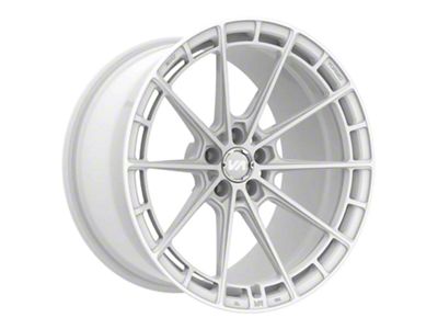 Variant Wheels Aure Gloss White Wheel; Front Only; 19x8.5 (20-24 Corvette C8 Stingray)