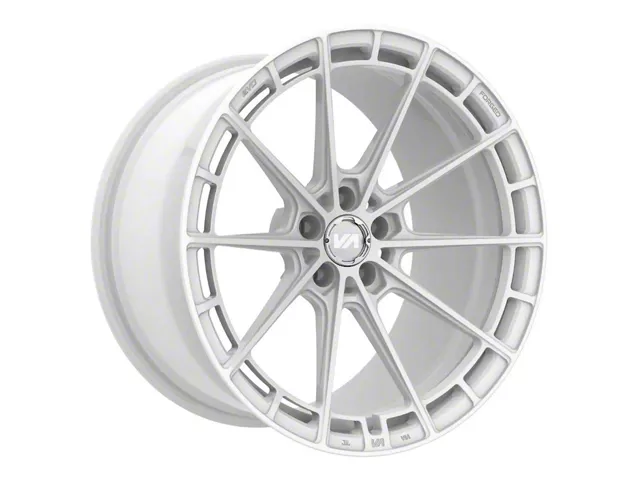 Variant Wheels Aure Gloss White Wheel; Rear Only; 20x11 (20-24 Corvette C8 Stingray)