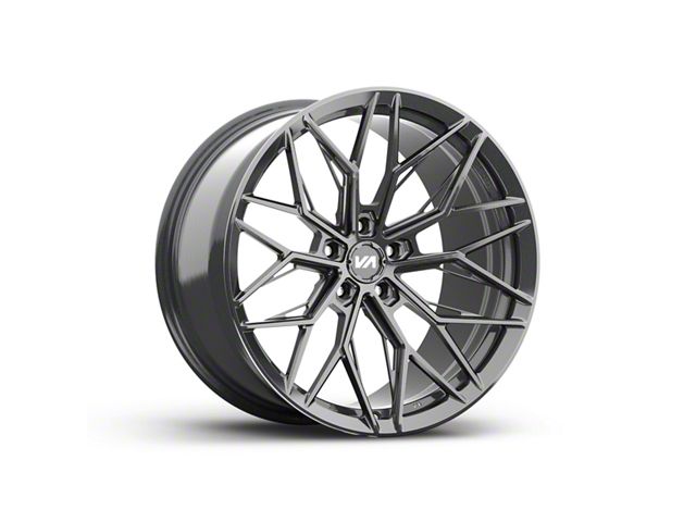 Variant Wheels Maxim Gloss Gunmetal Wheel; Front Only; 19x8.5 (20-24 Corvette C8 Stingray)