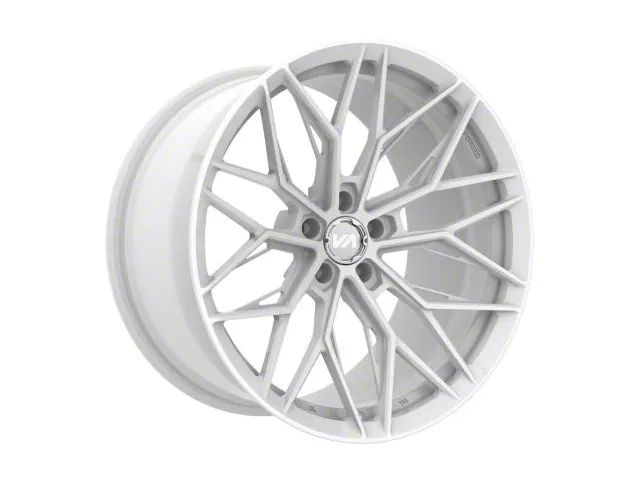 Variant Wheels Maxim Gloss White Wheel; Front Only; 19x8.5 (20-24 Corvette C8 Stingray)