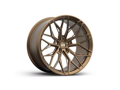 Variant Wheels Maxim Satin Bronze Wheel; Rear Only; 20x11; 44mm Offset (20-25 Corvette C8 Stingray)