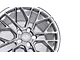 Variant Wheels Radon Brushed Titanium 2-Wheel Kit; 19x10 (14-19 Corvette C7 Z06)