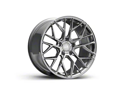 Variant Wheels Radon Brushed Titanium 2-Wheel Kit; Rear Only; 20x11; 49mm Offset (97-04 Corvette C5)