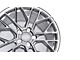 Variant Wheels Radon Brushed Titanium 2-Wheel Kit; Rear Only; 20x11 (97-04 Corvette C5)