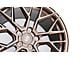 Variant Wheels Radon Satin Bronze 2-Wheel Kit; Front Only; 19x8.5 (97-04 Corvette C5)