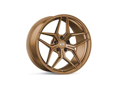 Variant Wheels Xenon Brushed Bronze 2-Wheel Kit; 19x10; 28mm Offset (06-13 Corvette C6 Z06)