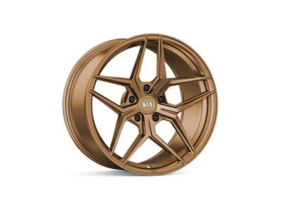 Variant Wheels Xenon Brushed Bronze 2-Wheel Kit; Front Only; 19x8.5 (97-04 Corvette C5)