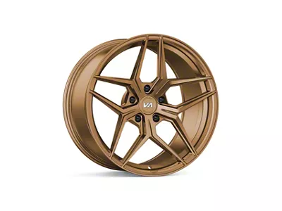 Variant Wheels Xenon Brushed Bronze 2-Wheel Kit; Rear Only; 20x11; 49mm Offset (97-04 Corvette C5)