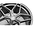 Variant Wheels Xenon Satin Gunmetal 2-Wheel Kit; Rear Only; 20x11 (97-04 Corvette C5)