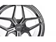 Variant Wheels Xenon Satin Gunmetal 2-Wheel Kit; Rear Only; 20x11 (97-04 Corvette C5)
