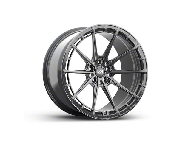 Variant Wheels Aure Gloss Gunmetal Wheel; Rear Only; 20x10 (21-24 Mustang Mach-E)