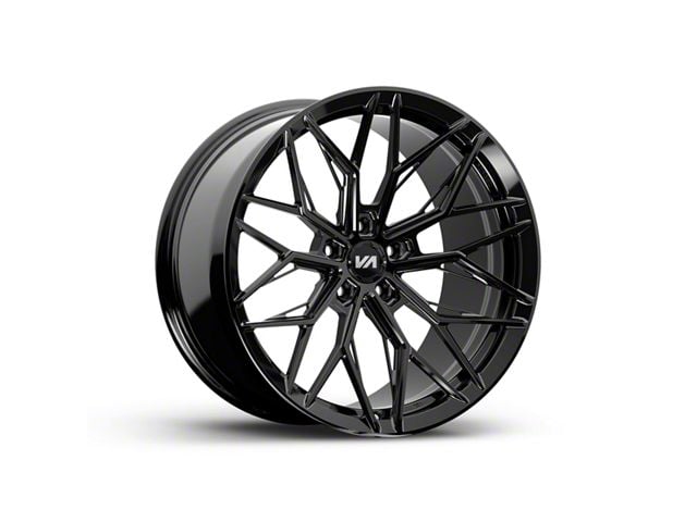 Variant Wheels Maxim Gloss Black Wheel; Rear Only; 20x9 (21-24 Mustang Mach-E)