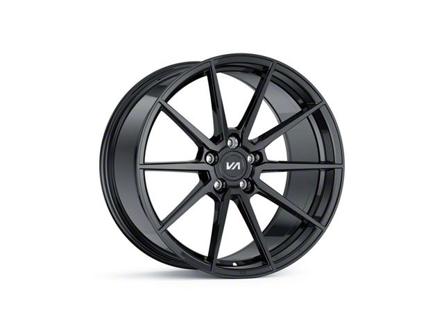 Variant Wheels Argon Piano Black 2-Wheel Kit; 20x10 (15-23 Mustang, Excluding GT500)