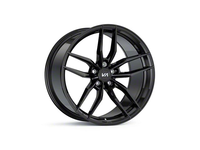 Variant Wheels Krypton Piano Black 2-Wheel Kit; Front Only; 20x11 (20-22 Mustang GT500)