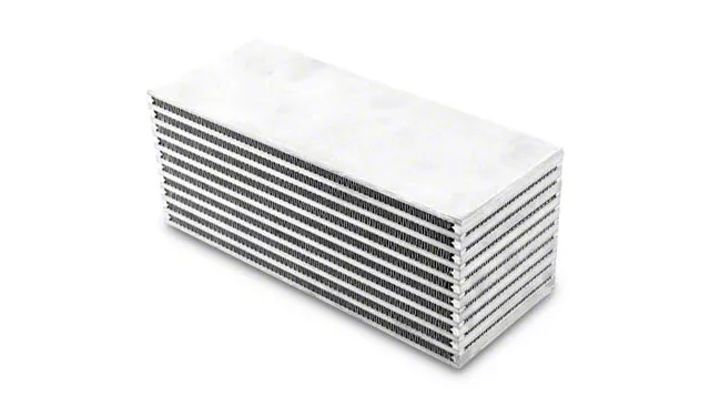 Vibrant Performance Vibrant Performance Water to Air Intercooler Cores; 10-Inch x 4-Inch x 4-Inch