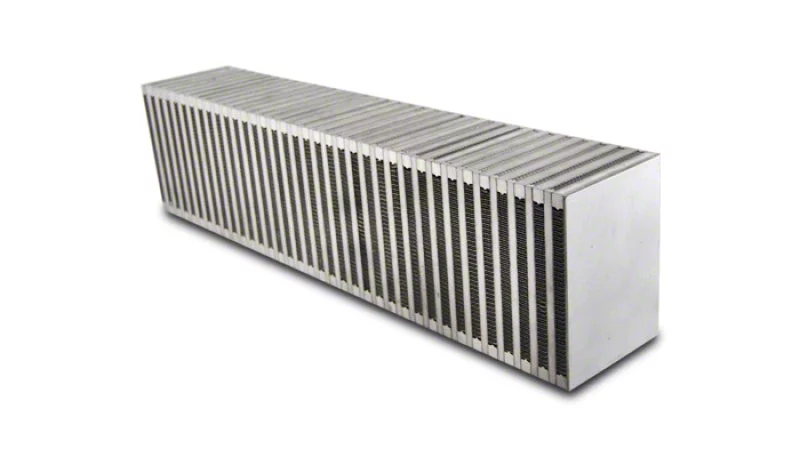 Vibrant Performance Vibrant Performance Vertical Flow Air to Air Intercooler Core; 24-Inch x 6-Inch x 4.50-Inch