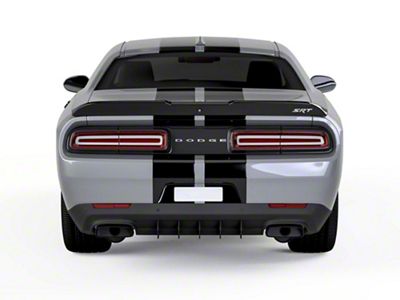 LV Style Rear Diffuser (15-23 Challenger SRT Hellcat, SRT Jailbreak)