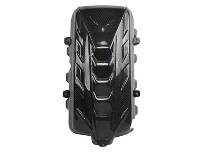 OEM Engine Cover; Carbon Fiber (20-25 Corvette C8, Excluding Z06)
