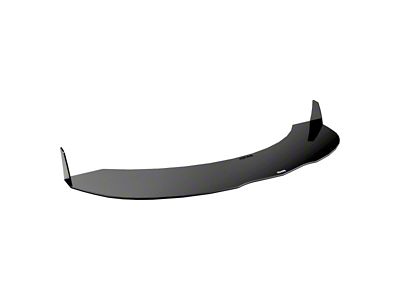 VZ Style Front Bumper Splitter; Textured Black (05-13 Corvette C6)