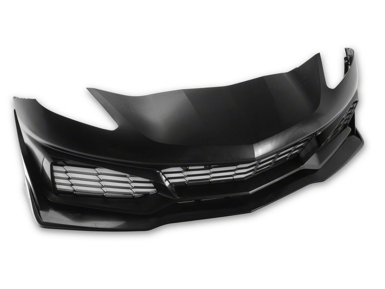 EOS ZR1 Style Front Bumper Cover Kit For Corvette C7 2014-2019 – With Grille & Splitter