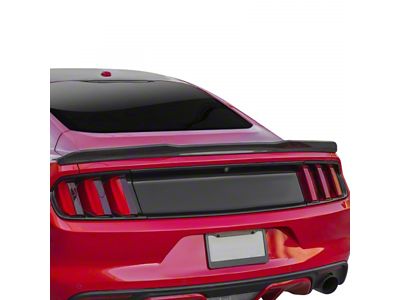 VZ Style Rear Spoiler; Carbon Fiber (15-23 Mustang Fastback)