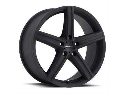 Vision Wheel Boost Satin Black Wheel; 20x8.5 (05-09 Mustang)