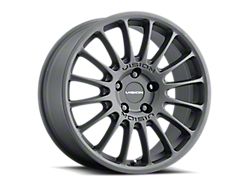 Vision Wheel Monaco Satin Black Wheel; 18x8; 38mm Offset (05-09 Mustang GT, V6)