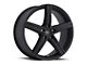 Vision Wheel Boost Satin Black Wheel; 20x8.5 (06-10 Charger)