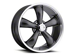 Vision Wheel Legend 5 Gunmetal Machined Wheel; 18x8.5; 10mm Offset (06-10 RWD Charger)